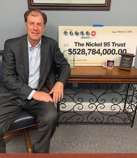 Kurt Panouses is a Florida-based attorney who represents about 6 lottery winners per year, including the winners of the $1 billion Mega Millions jackpot.